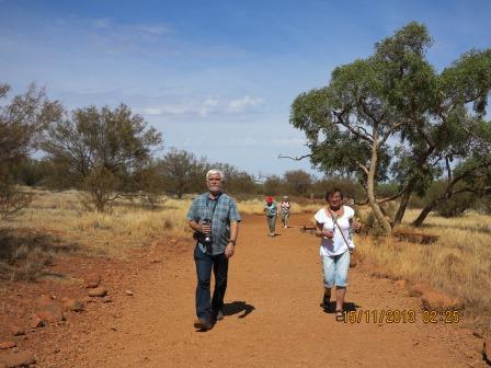  Fot. 7 Na pustyni Australijskiej w Alice Springs.