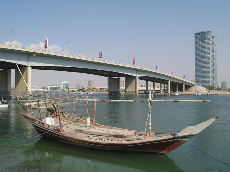 Most Ras Al Khaimah   /w  Emiracie o nazwie j.w./
