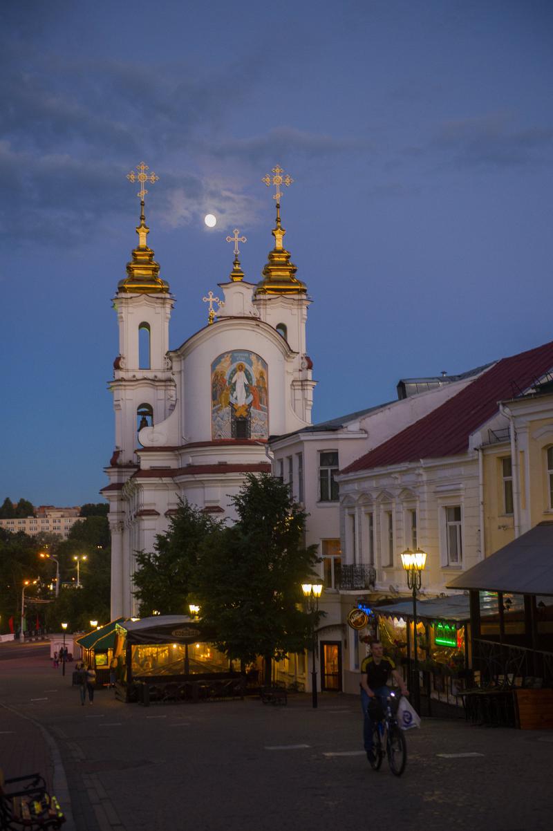 Witebsk cerkiew księżyc 