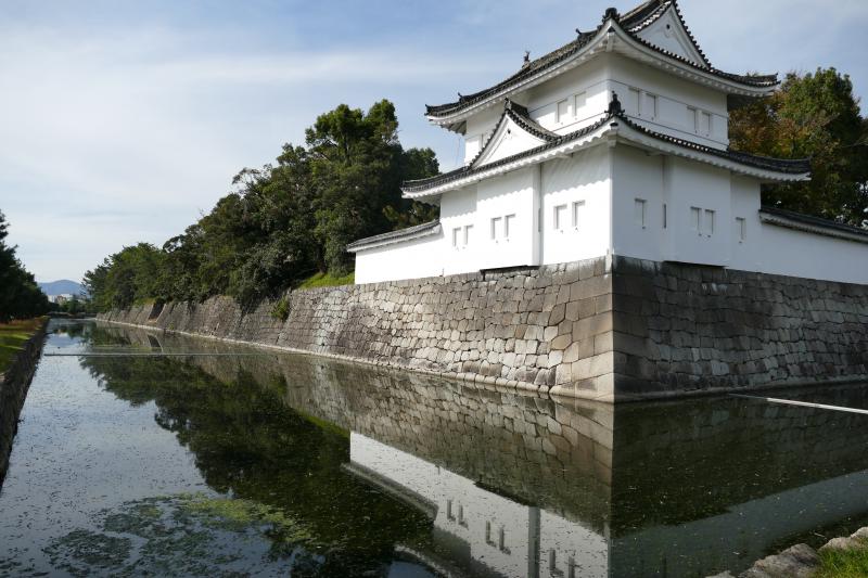 Kioto. Fortyfikacje zamku Nijo-jo