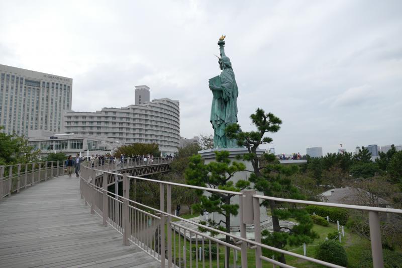 Wyspa Odaiba – replika nowojorskiej Statuy Wolności