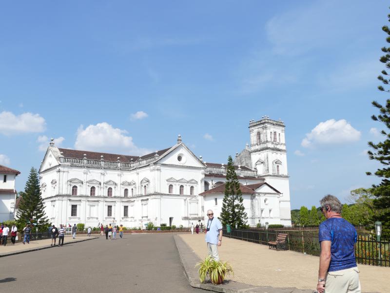 Stare Goa. Katedra św. Katarzyny Aleksandryjskiej