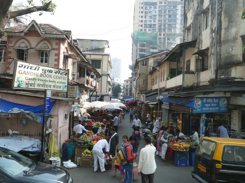 Uliczny targ w Mumbaju