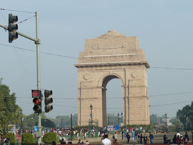 Delhi.  Łuk Tryumfalny  India Gate