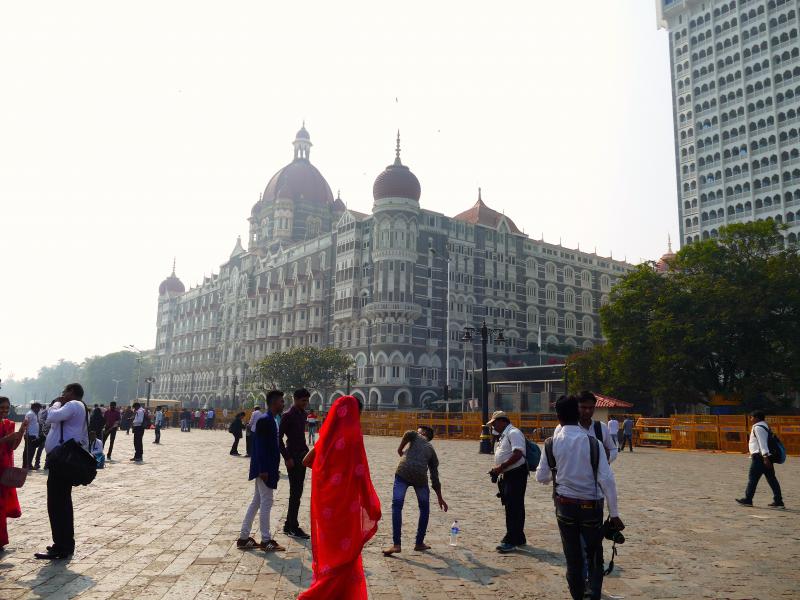 Mumbaj. Centrum. Hotel Taj Mahal Palace