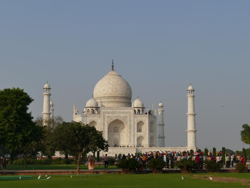 Świątynne ogrody Taj Mahal