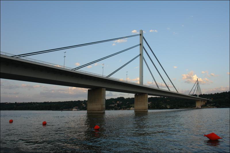 Dunaj most  Wolności Nowy Sad 