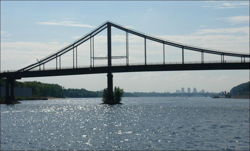 Kijów Dniepr most 