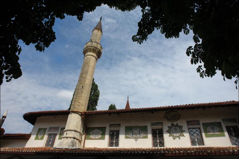 Krym Bachczysaraj minaret