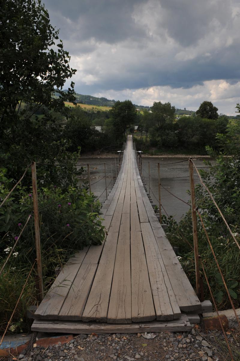Most na Ukrainie wstęgowy
