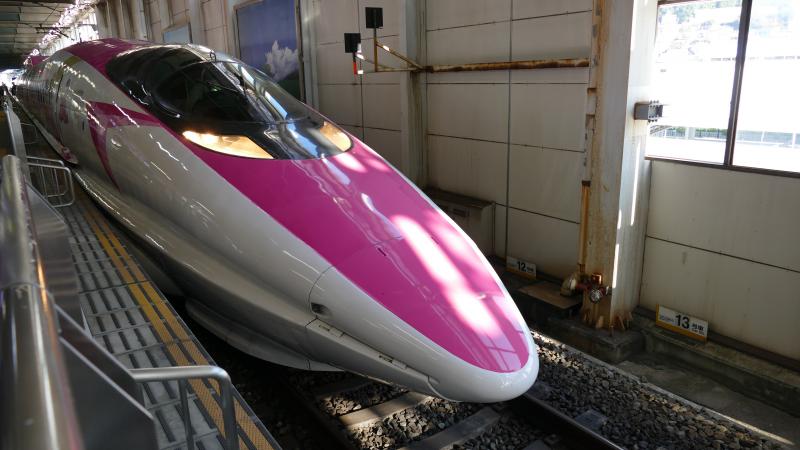 Pociąg Shinkansen. Zaskakujący design