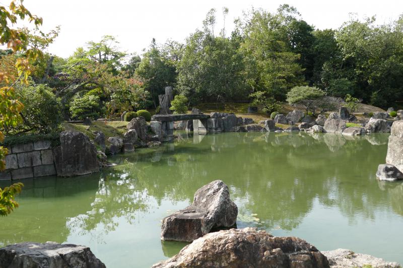 Japońskie ogrody zamku Nijo-jo