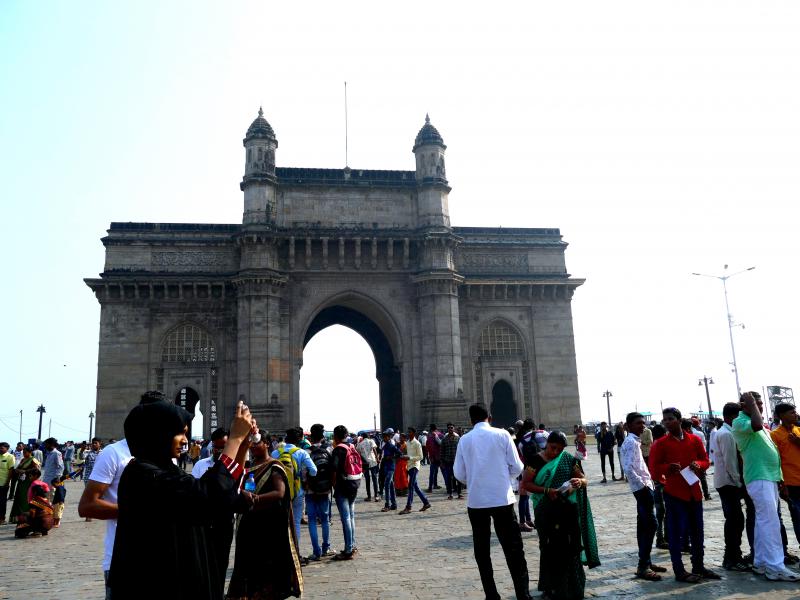 Brama Indii. Gateway of India  dawnego Bombaju